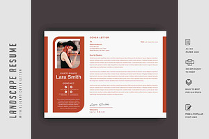 357. Landscape Resume Template