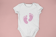 Baby Footprint,  BABY ON BOARD PNGs, an Object Graphic by bigmomentsdesign (Thumbnail 3 of 7)