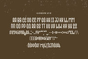Gordwave - A Display Font, a Sans Serif Font by a Piece of Cake (Thumbnail 7 of 8)