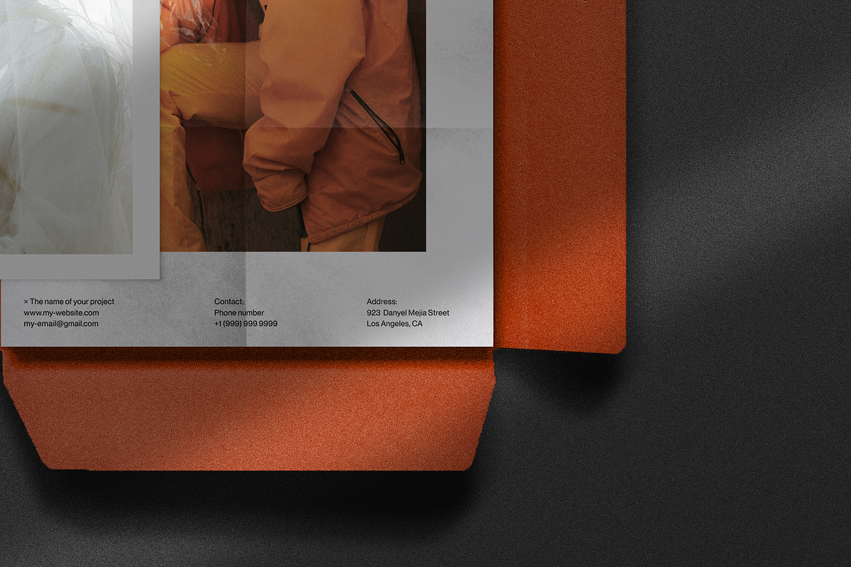 Folder Stationery Branding Mockup, a Print Template by ReAffirm (Photo 4 of 9)