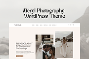 Photography Meryl WordPress Divi 5, a WordPress Template by Lovely Confetti (Thumbnail 5 of 5)