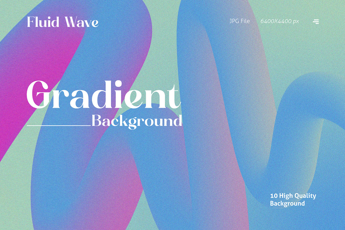 Fluid Wave Gradient Background, a Background Graphic by MSG Studio (Photo 1 of 11)