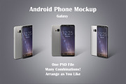 Android Phone Mockup, an iPhone Mockup by Zabiegala MP (Thumbnail 1 of 6)
