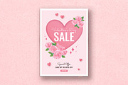 Valentine Sale Flyer, a Flyer Template by Esui Studio (Thumbnail 1 of 3)
