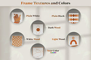 1000+ Frame Mockups: Scandivägg, a Print Template by Frisk Shop (Thumbnail 5 of 13)