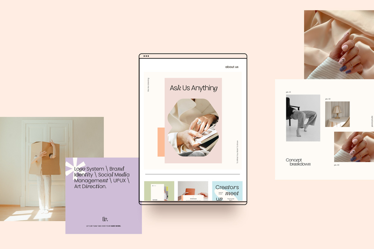 MIEL / Social Media Pack, a Social Media Template by Eviory (Photo 17 of 28)
