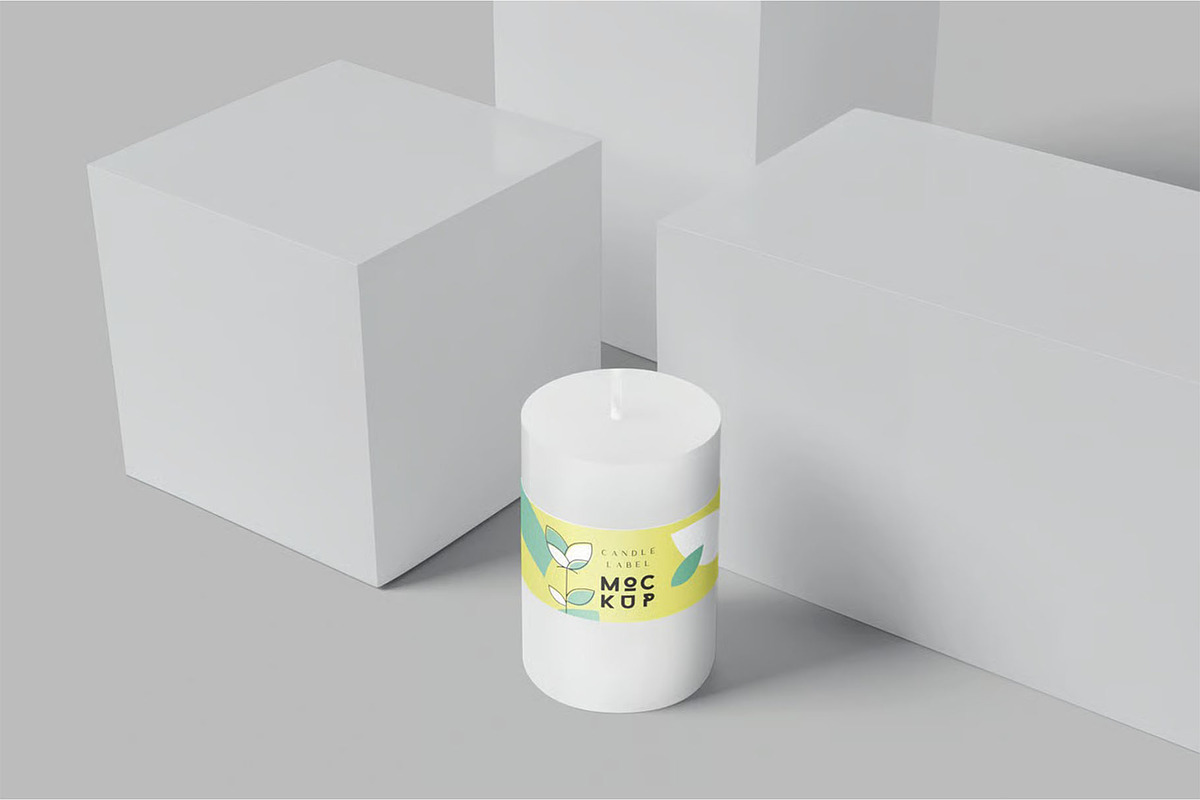 Candle Mockup, a Product Mockup by megostudi0 (Photo 5 of 7)