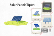 Solar Panel Clipart, a Graphic by Artnoy (Thumbnail 1 of 5)