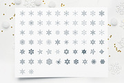 Christmas Snowflake Dingbats, a Symbol Font by Happy Letters (Thumbnail 2 of 5)