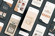 Instagram For eCourse Coach CANVA PS, a Social Media Template by Eviory (Thumbnail 34 of 56)