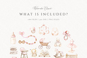 Coquette Atelier nursery boutique, a Decorative Illustration by Invite to Clipart (Thumbnail 7 of 13)