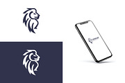 Minimalist Monoline Lion Head Logo, a Branding & Logo Template by Artnivora.Std (Thumbnail 3 of 4)