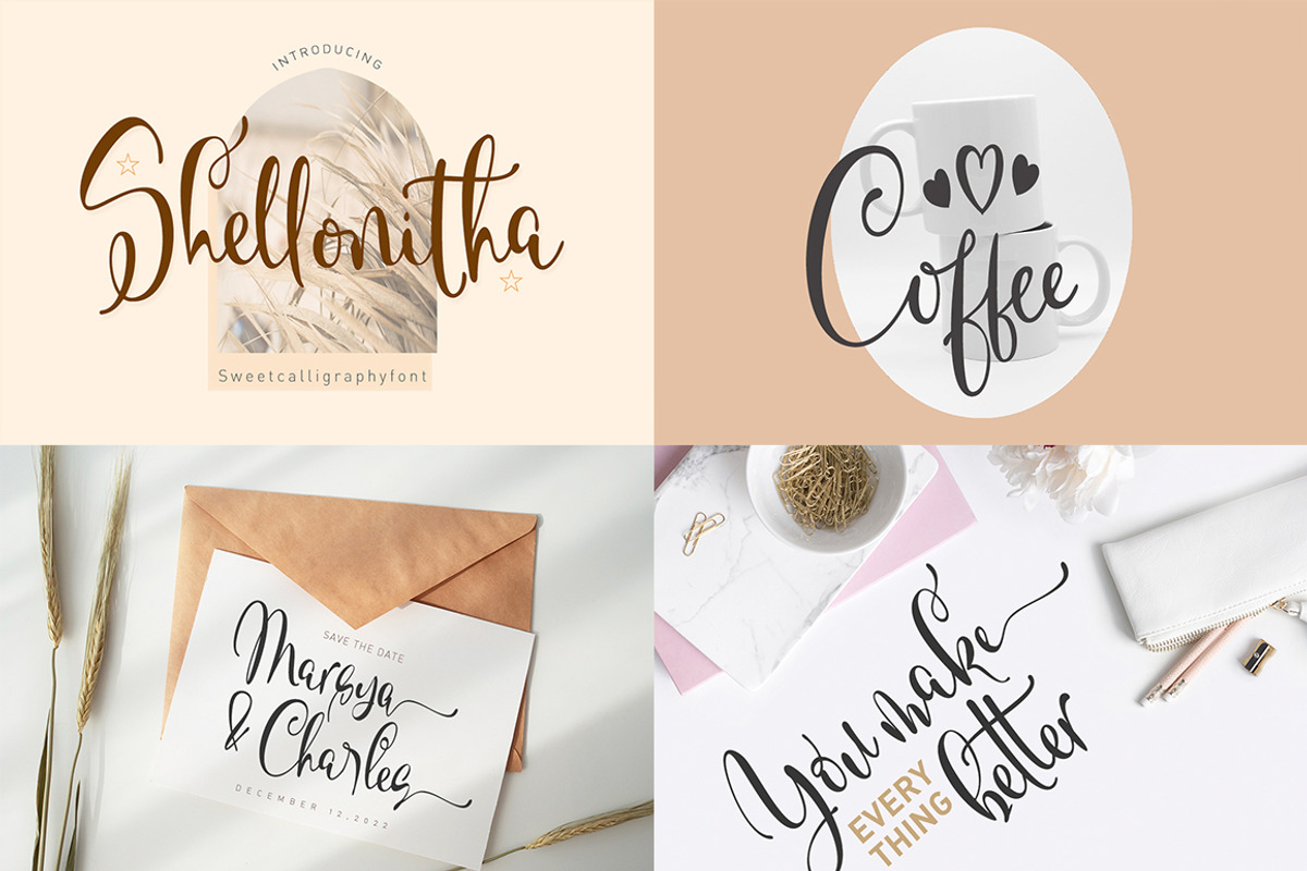 The brilliant fonts bundle, a Script Font by Franstudio (Photo 18 of 20)