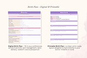 Pregnancy Planner Excel Spreadsheet, a Design Template by Matisse Studio (Thumbnail 9 of 10)