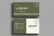 Simple Business Card Layout, a Business Card Template by ContestDesign (Thumbnail 1 of 4)