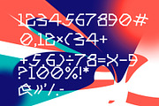 Computer line decorative font., a Font by VyacheslavKolb (Thumbnail 3 of 5)