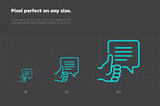 Business Marketing | 16 Icons Set, an Outline Icon by Alex Blogoodf (Thumbnail 4 of 15)