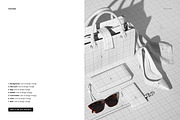 Leather Goods Silk Scarf Mockup, a Mask Mockup by creatsy5 (Thumbnail 3 of 6)