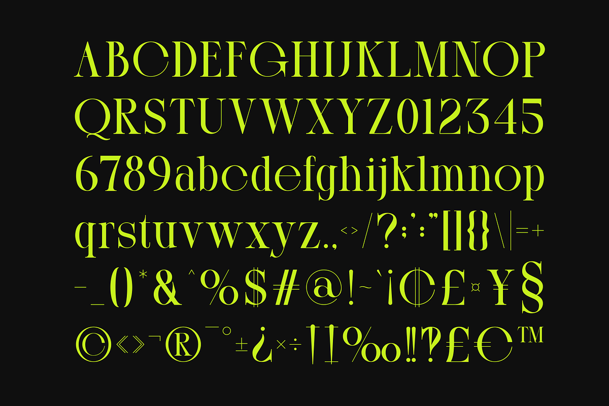 Galter - Modern Display Serif, a Serif Font by MaikoHatta (Photo 6 of 8)