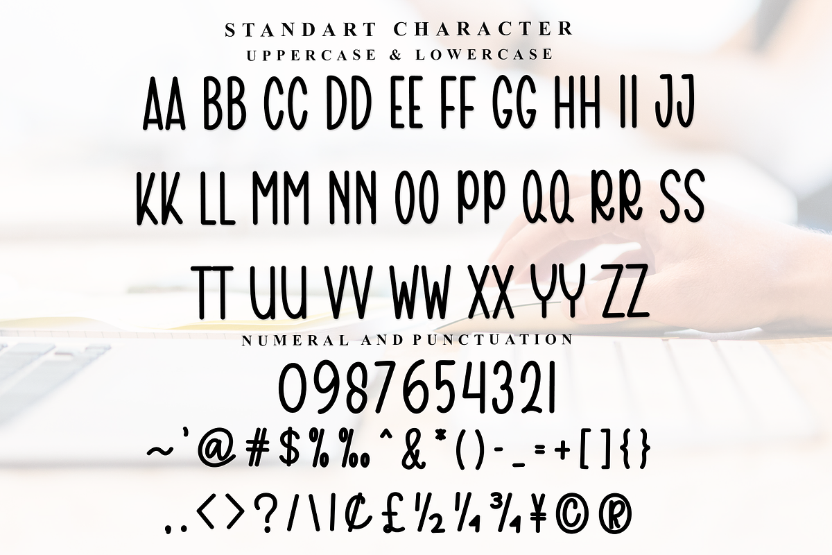 Simple Homemade, a Sans Serif Font by InermediaSTUDIO (Photo 5 of 6)