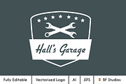 Mechanic - Auto Shop Logo 11, a Branding & Logo Template by BF Studios (Thumbnail 2 of 4)