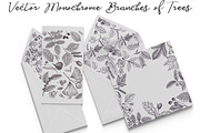 Vector Monochrome Branches of Trees, an Illustration by cat_arch_angel (Thumbnail 2 of 12)