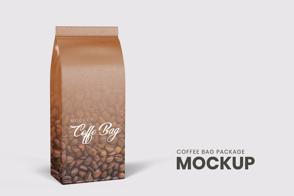 Coffee bag package mockups, a Packaging Mockup by My Mockup (Photo 1 of 5)