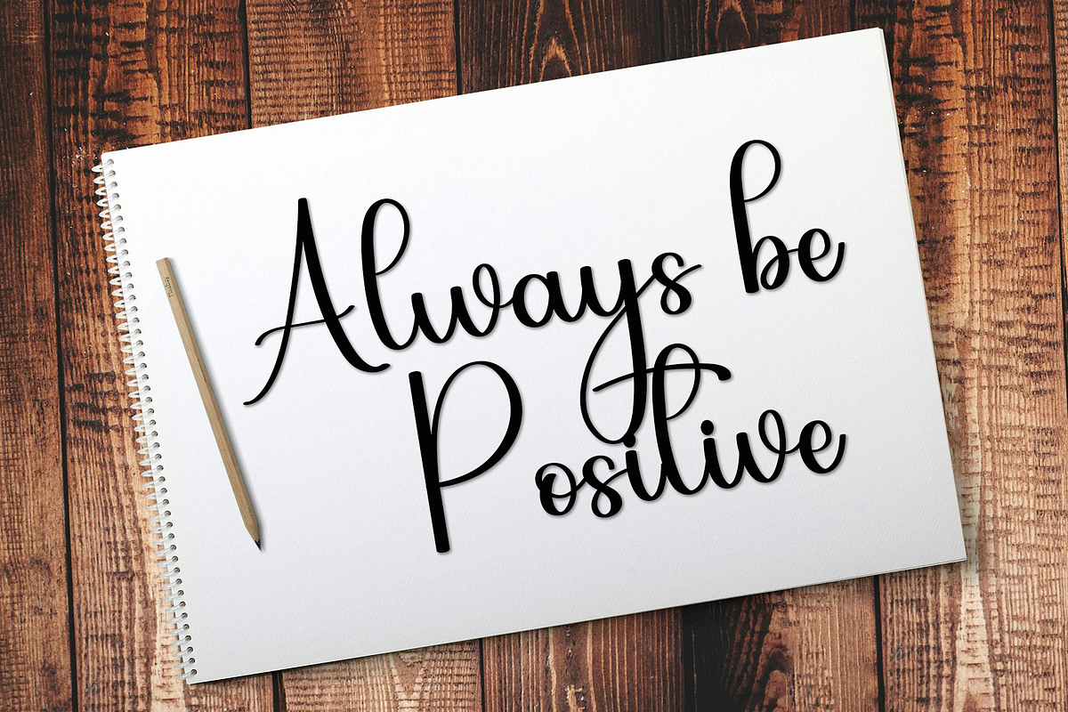 Christmas Birthday, a Handwritten Font by InermediaSTUDIO (Photo 7 of 7)