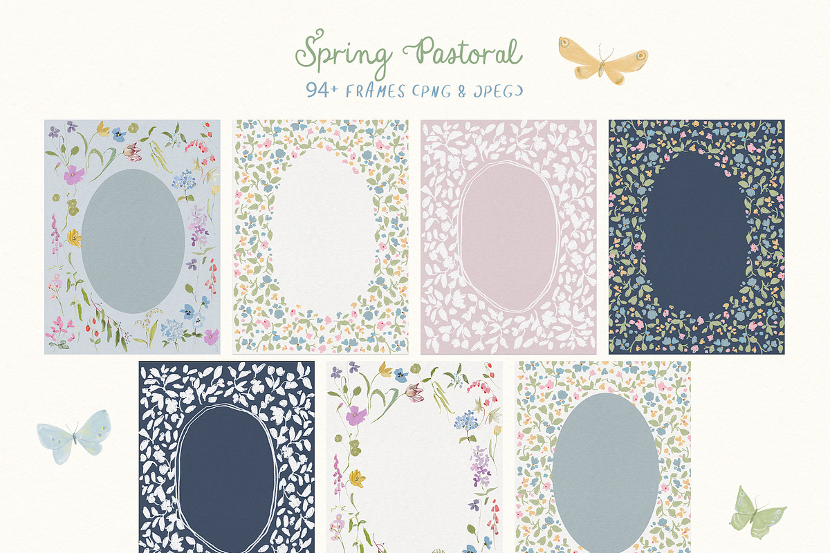 Cottagecore PNG Frames, Illustration, a Decorative Illustration by whiteheartdesign (Photo 20 of 57)