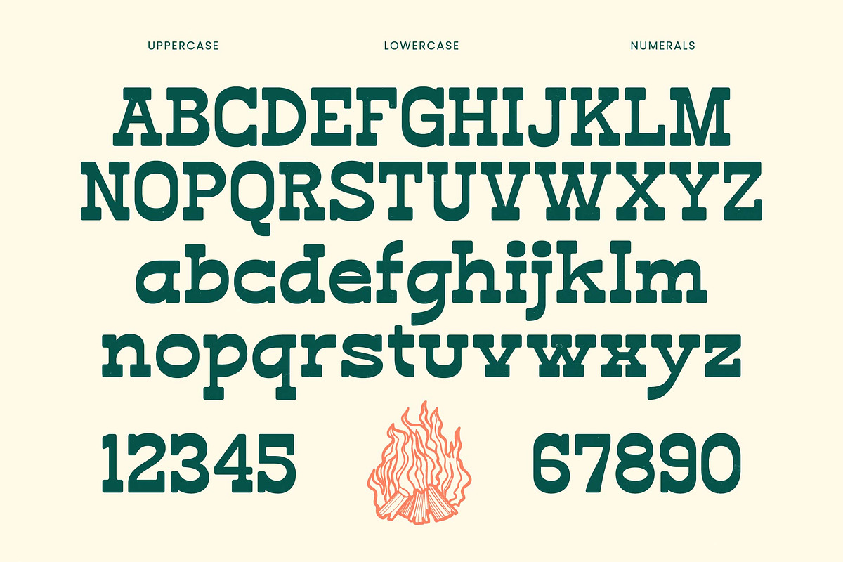 Smoke Grand Western Display Font, a Slab Serif Font by timelesstype.co (Photo 17 of 20)