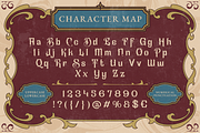 Slanfield, a Serif Font by Burntilldead (Thumbnail 2 of 11)
