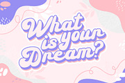 Cute Groovy - Retro Script Font, a Script Font by Densu Creative (Thumbnail 5 of 8)