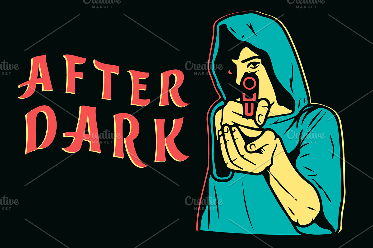 32+ Apparel T-Shirt Vector Prints, an Illustration by Den Marty Studio (Photo 2 of 24)