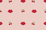 Cherry, Daisy, Lips, Seamless 10 pk, a Pattern Graphic by Amy Lynn Grover (Thumbnail 6 of 10)