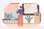 Teacher & Classroom Vector Set, an Education Illustration by IRSYART (Thumbnail 5 of 10)