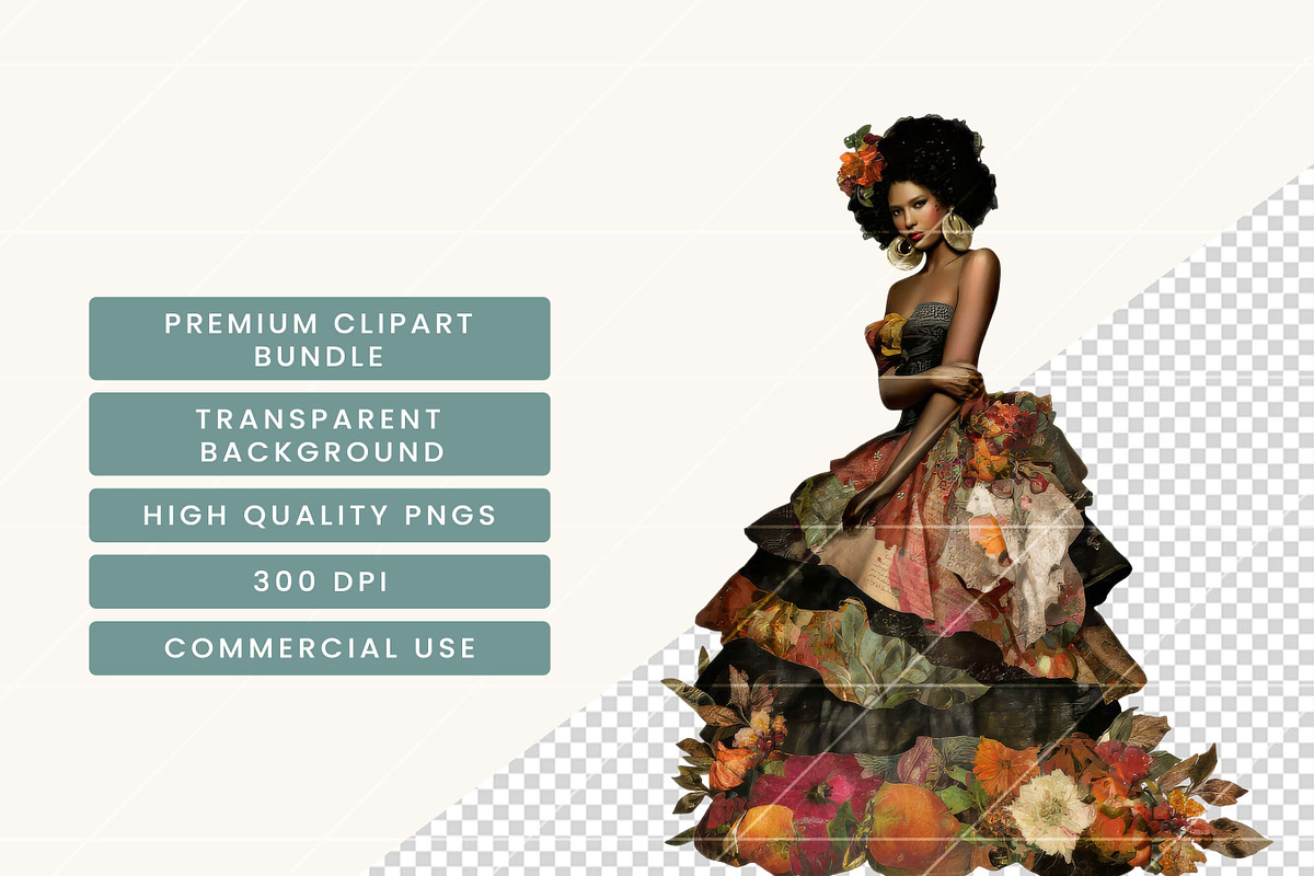 Quirky European Fashion Clipart, a Person Illustration by BusyDaydesign (Photo 4 of 9)