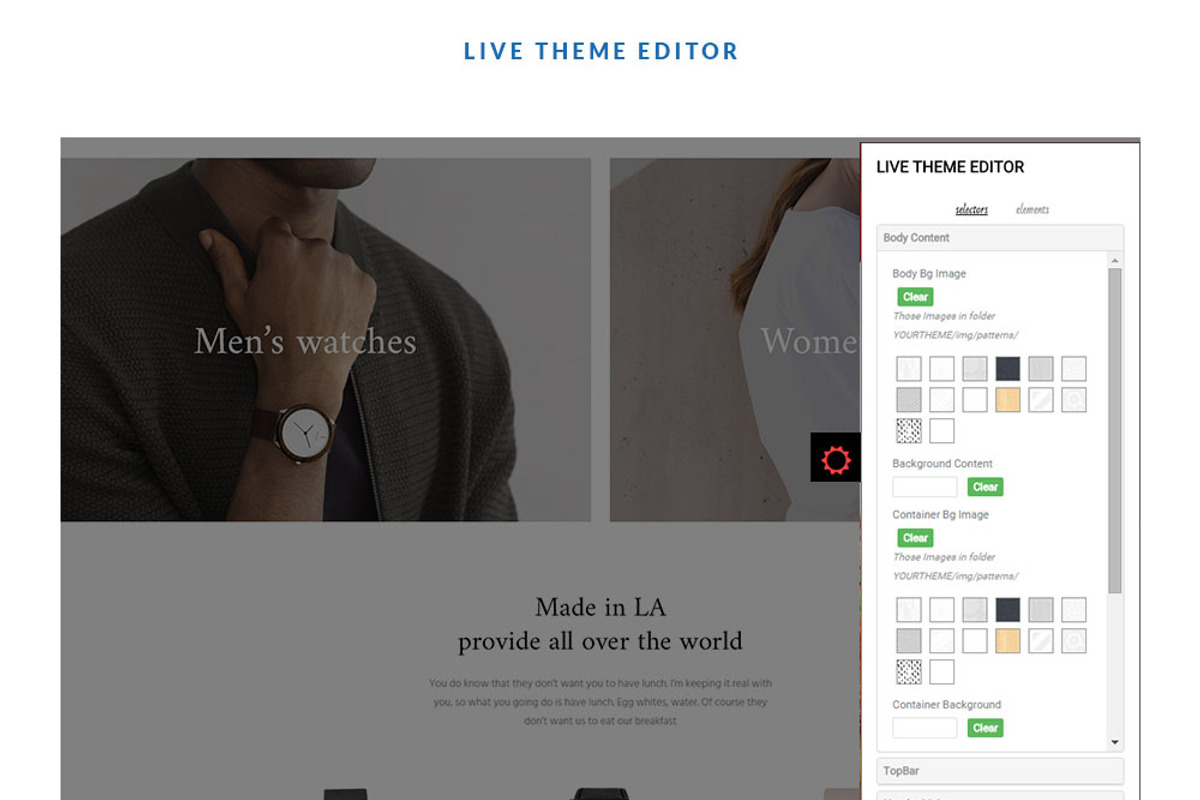 LEO LAURA – FASHION AND ACCESSORIES, a Bootstrap Template by LeoTheme (Photo 4 of 7)