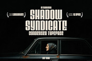 Shadow Syndicate Typeface, a Sans Serif Font by HipFonts (Thumbnail 1 of 9)