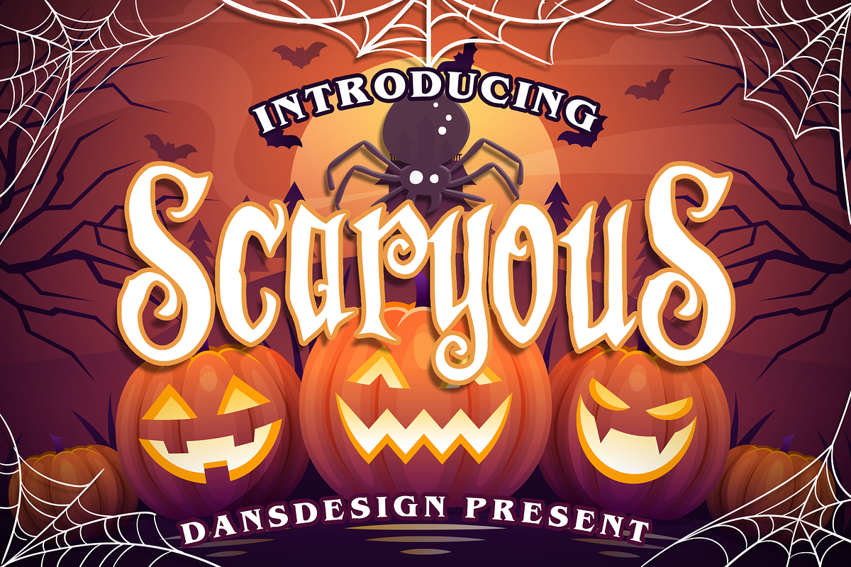 Scaryous, a Blackletter Font by dansdesign (Photo 1 of 7)