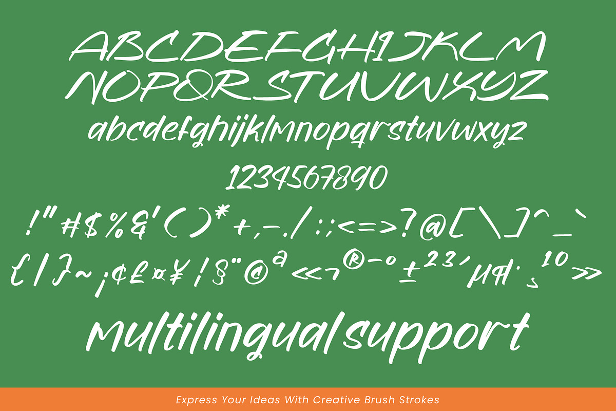 Craftman Guzman, a Script Font by operatype.co (Photo 8 of 8)