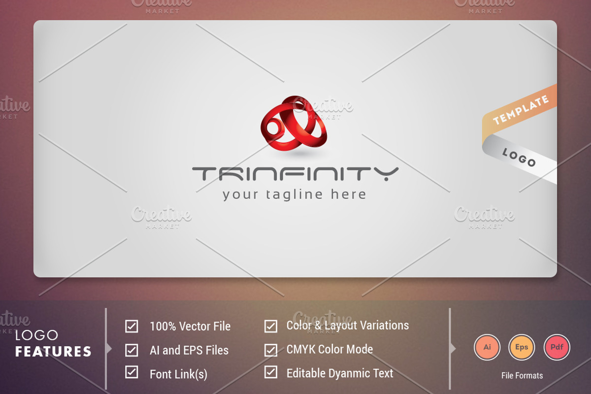 Trinfinity, a Branding & Logo Template by DynamikMedia (Photo 1 of 5)