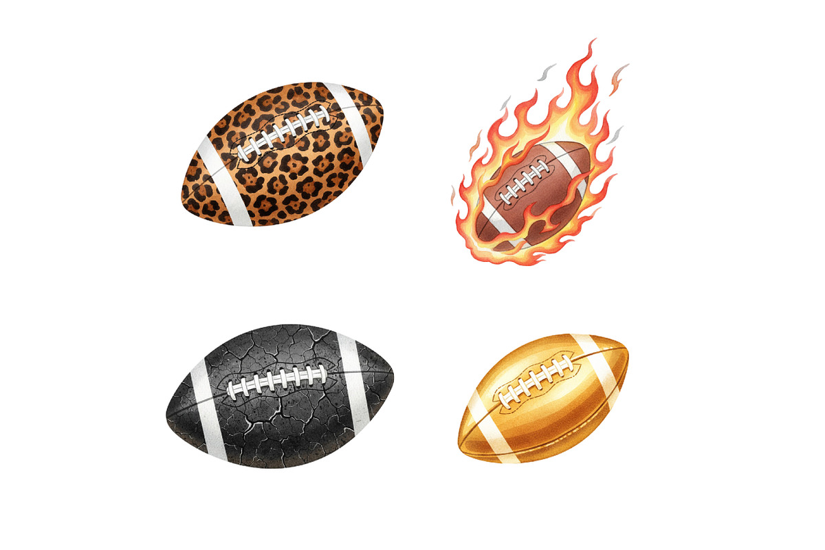 Custom Football Ball Sublimation PNG, an Illustration by SinaCreation (Photo 3 of 7)