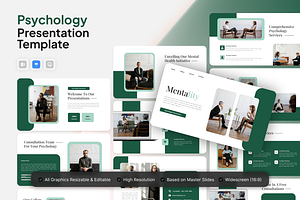 Mentality - Psychology Keynote, a Presentation Template by Annora Studio