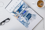 Watercolor Interior Design Sketches, an Architecture Photo by Lumeno (Thumbnail 6 of 9)