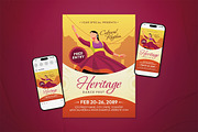 Dance Festival Event Flyer Set, a Flyer Template by The Good Store (Thumbnail 1 of 2)