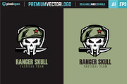 Ranger Skull Logo, a Branding & Logo Template by pixelogan (Thumbnail 2 of 3)