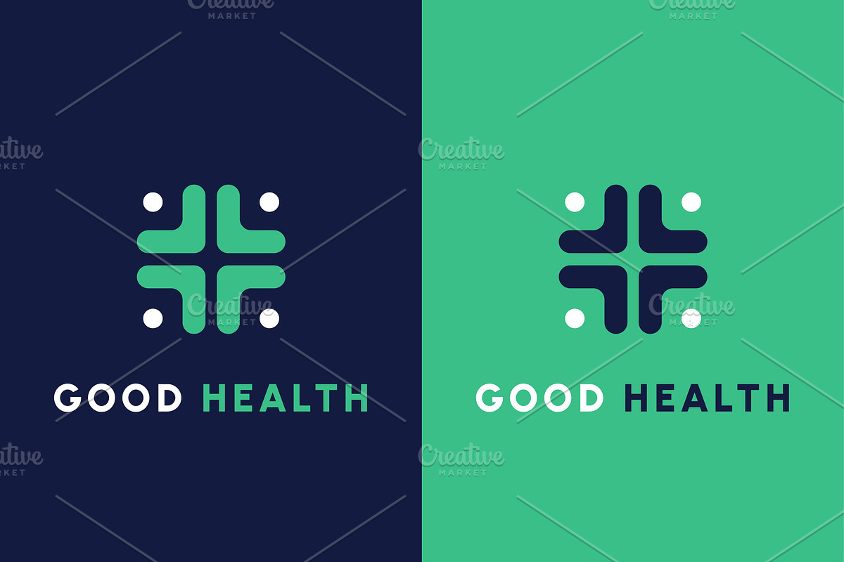 Plus Health Medic Logo Icon, a Branding & Logo Template by Morvana Crew