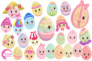 Easter Egg Clipart, Emoji, AMB-1168, an Illustration by AMBillustrations (Thumbnail 3 of 5)