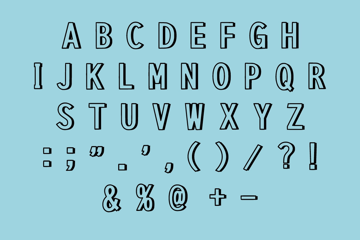 Kids Space, a Blackletter Font by Fourteen Letter (Photo 7 of 8)