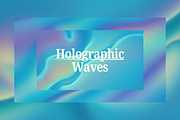 Holographic Waves – Texture Pack, a Texture Graphic by Ann Creative (Thumbnail 5 of 9)